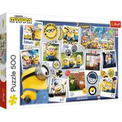 Puzzle 500el Minionki Zwariowana kolekcja zdjęć 37390 Trefl p8 (37390 TREFL) - 1