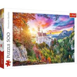 Puzzle 500 elementów Widok na zamek Neuschwanstein Niemcy (GXP-830348) - 1