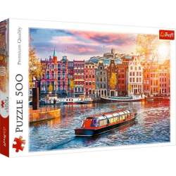Puzzle 500el Amsterdam, Holandia 37428 Trefl (37428 TREFL) - 1