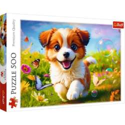 Puzzle 500el Wesoły piesek 37524 Trefl (37524 TREFL)
