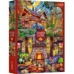 Puzzle 2x500 Wycieczka w góry TREFL