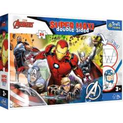 Puzzle dwustronne 24el SUPER MAXI 3w1 Silni Avengers 41007 Trefl (41007 TREFL) - 1