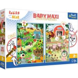 Puzzle BABY MAXI 2x10el Poznaj Bobaski / Bobaski i Miś 43000 Trefl (43000 TREFL)
