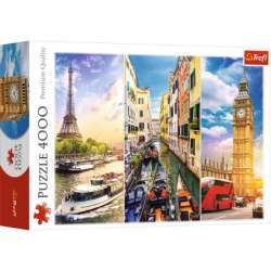 Puzzle 4000el Wycieczka po Europie. 45009 Trefl p4 (45009 TREFL) - 1