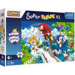 Puzzle 160el XL Super Shape Wesoły Sonic / SEGA Sonic The Hedgehog 50038 Trefl (50038 TREFL) - 1