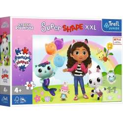 Puzzle 60el XXL Weseli Przyjaciele Gabi. Koci Domek Gabi. Gabby's Dollhouse 50039 Trefl (50039 TREFL)