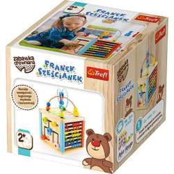 Franek Sześcianek drewniana zabawka w pudełku (60644 TREFL) - 1