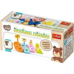 Drewniane Zwierzaki Figuraki w pudełku (60657 TREFL) - 1