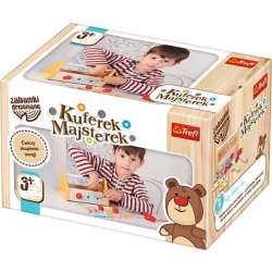 PROMO Kuferek Majsterek zabawka drewniana w pudełku (60797 TREFL) - 1