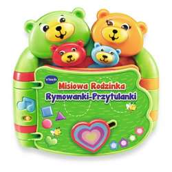 Misiowa Rodzinka. Rymowanki-Przytulanki Interaktywna książeczka p6 (60993 VTECH) - 1