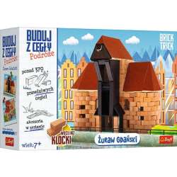 PROMO Brick Trick Buduj z cegły Podróże Żuraw Gdański XL 61385 Trefl (61385 TREFL)