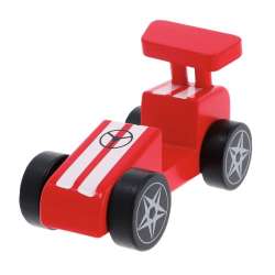 Zabawka drewniana Samochód Racing car Red 61693 Trefl (61693 TREFL) - 1
