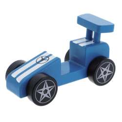 Zabawka drewniana Samochód Racing car Blue 61697 Trefl (61697 TREFL) - 1
