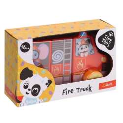 Zabawka drewniana Fire Truck Tiny Tails, Magnetic Vehicle (61786 TREFL)