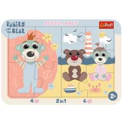 Puzzle ramkowe Baby - Słodkie Bobaski TREFL