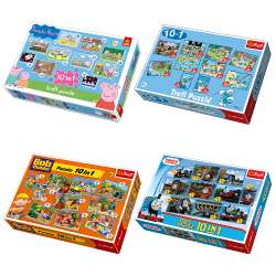 PUZZLE TREFL 10w1 SMERFY (GXP-527696) - 1