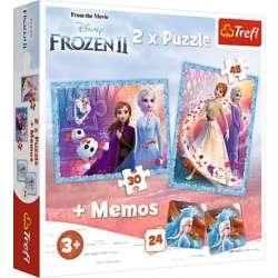 Puzzle 2x +memory Kraina Lodu 2 (GXP-694384)