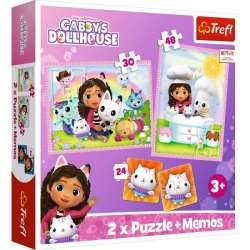 Puzzle 2w1 memos Gabi z kocim przyjacielem Gabbys Dollhouse (GXP-875745) - 1