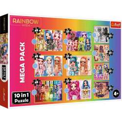 Puzzle 10in1 Kolekcja modnych laleczek Rainbow High (GXP-857161) - 1