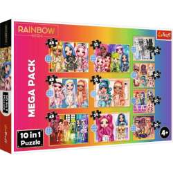 Puzzle 10in1 Kolekcja modnych laleczek Rainbow High (GXP-857161) - 1