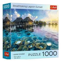 Puzzle 1000 USA Collection: Tahiti Sunset TREFL