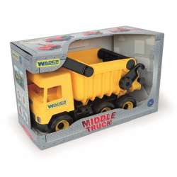 Wywrotka żółta 38 cm Middle Truck w kartonie (GXP-651070) - 1