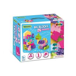 Big Blocks Pink klocki 26el - 1