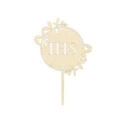 Topper drewniany IHS 23cm - 1