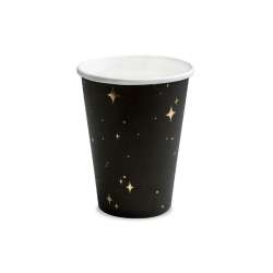 Kubeczki czarne 260ml 6szt - 1