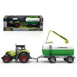 Traktor z przyczepą 1:36 światło dźwięk