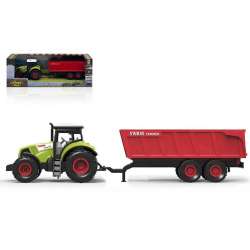 Traktor z przyczepą 1:36 światło dźwięk