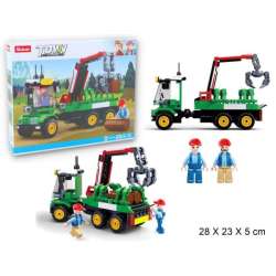Klocki Sluban Farma Samochód transportujący drewno 209el. 135372 GAZELO (G135372) - 1