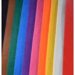 Filc kolorowy pastelowy 1,5mm 20x30cm 10 arkuszy - 1