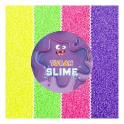 Slime brokat mineralny - 4 kolory 32g TUBAN - 1