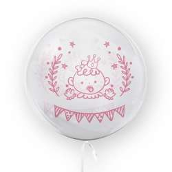Balon 45cm Dziewczynka Baby Shower TUBAN - 1