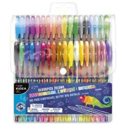 Długopisy żelowe 36 kolorów KIDEA (DERF.DZ36KA) - 1