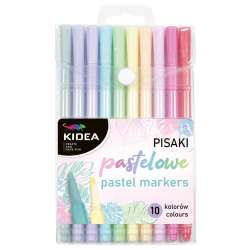 Pisaki pastelowe 10 kolorów KIDEA (DERF.PIP10KA) - 1