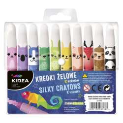 Kredki żelowe 10 kolorów Kidea p12 (DERF.KZ10KKA) - 1