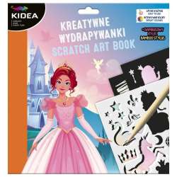 Kreatywne wydrapywanki z szablonami C KIDEA (DERF.KWSCKA) - 1