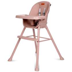 Krzesełko do karmienia EATAN różowe (KRWYEAT01A) - 1