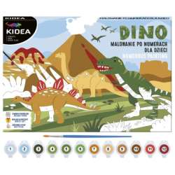 Obraz malowanie po numerach Dinozaury Kidea (DERF.OMNDKA) - 1