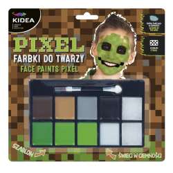 Farbki do twarzy Pixel 8 kolorów KIDEA (DERF.FDTZPKA) - 1