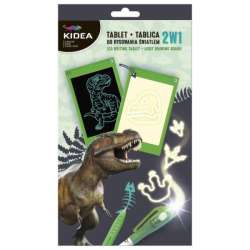Tablet i tablica do rysowania światłem + arkusz Dinozaur Kidea (DERF.TTDRSB1KA) - 1