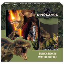 Zestaw śniadaniówka + bidon 330ml Dinozaur (DERF.ZSBADN18) - 1