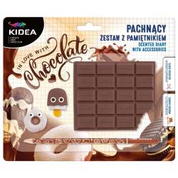 Pachnący pamiętnik czekolada + akcesoria KIDEA - 1