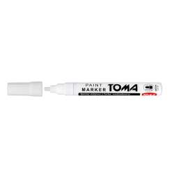 Marker olejowy biały TOMA - 1