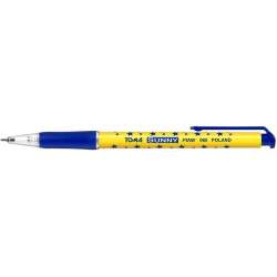 Długopis Sunny automatyczny niebieski (20szt) TOMA - 1