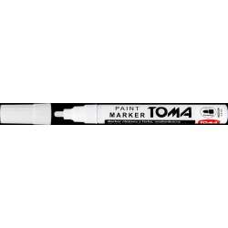 Marker olejowy biały (12szt) TOMA - 1