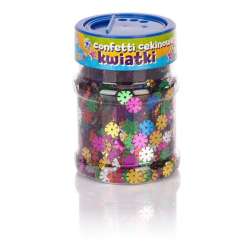 Confetti cekinowe kwiaty mix kol. 100g bl. ASTRA Creativo (335114004) - 1