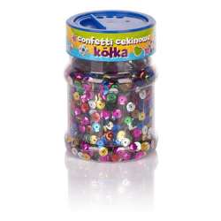Confetti cekinowe kółka mix kol. 100g bl. ASTRA Creativo (335114005) - 1